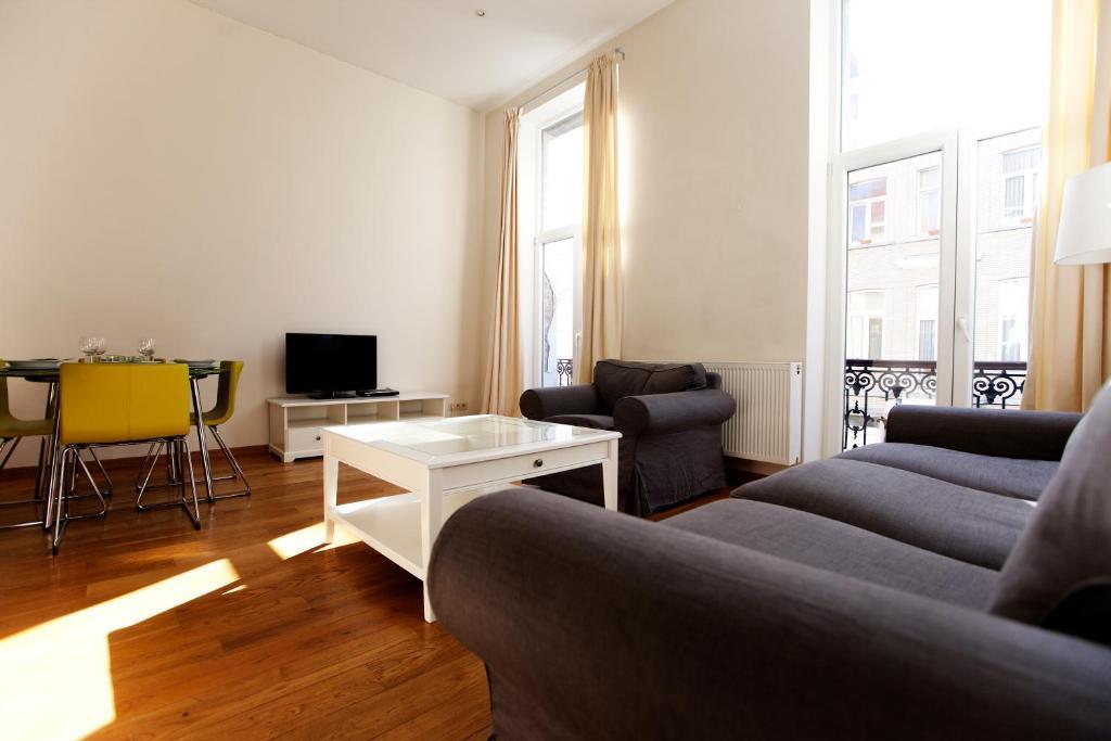 Louise Uptown Apartments Brüsszel Szoba fotó